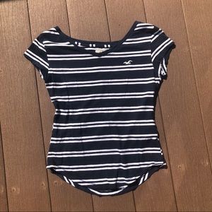 XS Striped Hollister Tee